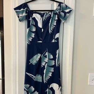 Midi floral dress